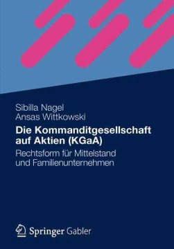 Die Kommanditgesellschaft Auf Aktien Kgaa Cheap