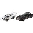 Hot Wheels Star Wars Stormtrooper and Death Trooper Character Car 2-Pack Fashion