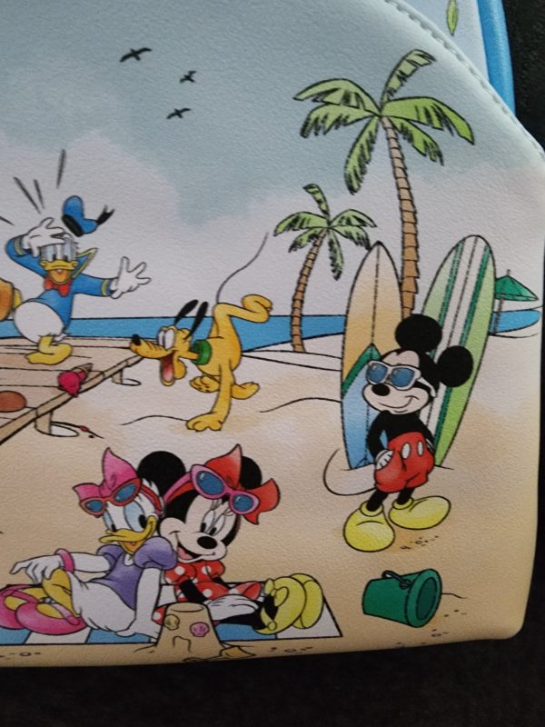 Loungefly Disney Mickey and Friends a Summer Day at the Beach Backpack Discount