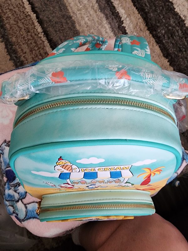 Loungefly Disney Donald Duck 90th Anniversary A Summer Day at the Beach Backpack Supply