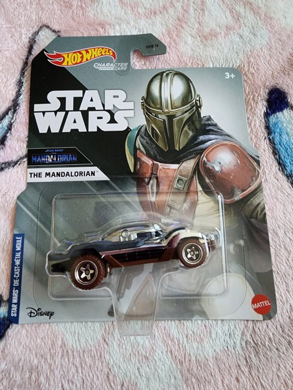 Hot Wheels Star Wars Character Cars Mandalorian on Sale